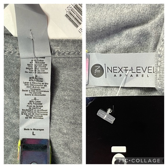 Men’s Gray Tank Top Size Large - Picture 6 of 7